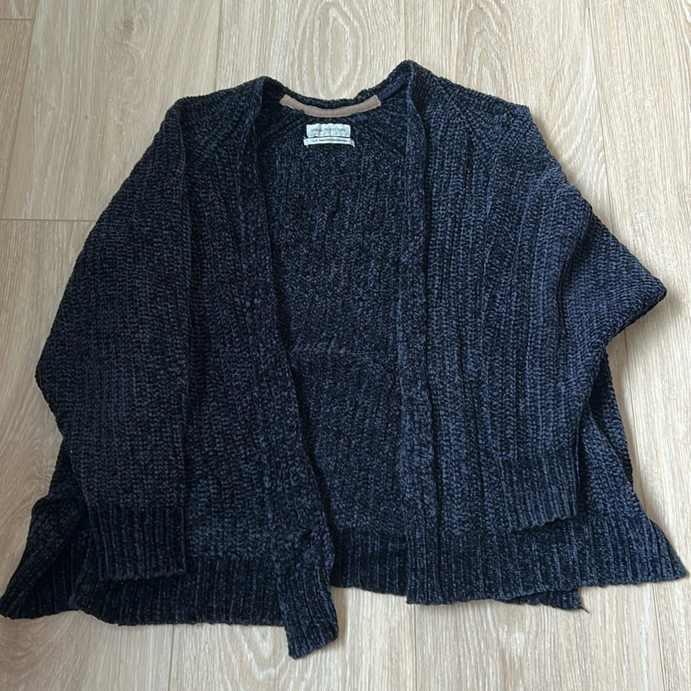 Navy blue cardigan